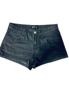 Forever 21 Black Premium Denim Jean Shorts